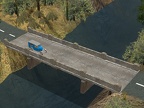 Concrete road bridge